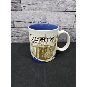 RARE Starbucks Collector Series Lucerne City Mug 16 Ounce